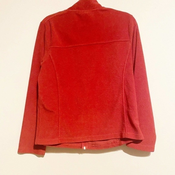 DAKINI Zip Up Jacket Activewear Pockets Small Red - Picture 5 of 7